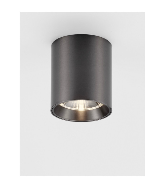 Iris Surface Mounted Downlight Black Nickel LED 10W 700lm 3000K-2