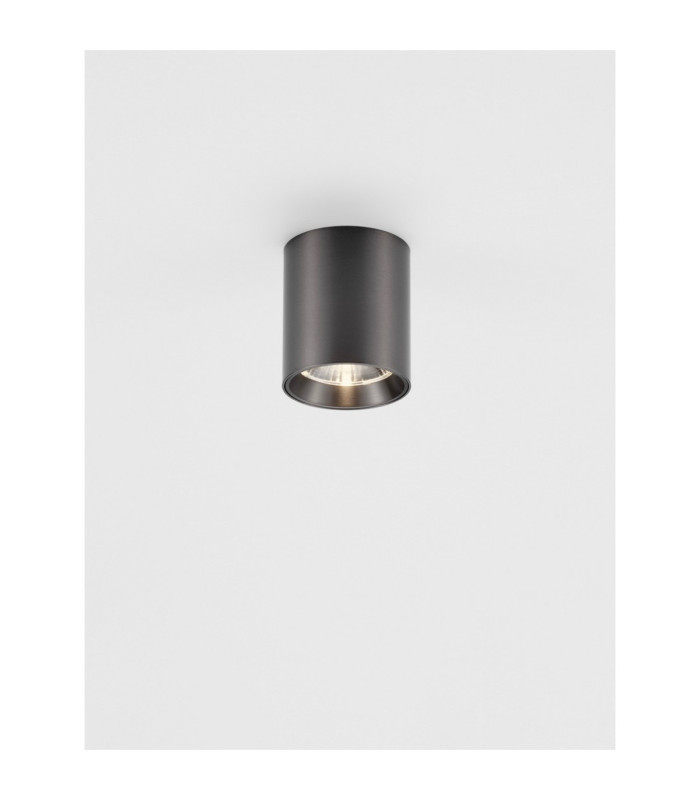 Iris Surface Mounted Downlight Black Nickel LED 10W 700lm 3000K-4