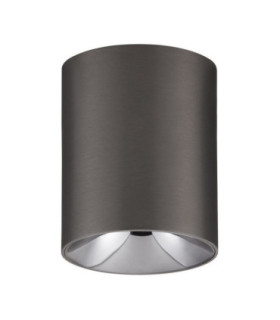 Aneto Surface Mounted Downlight Black Nickel Dark Chrome LED 10W 600lm 3000K-1