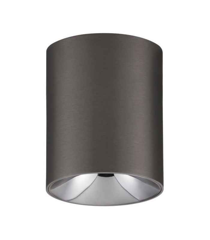 Aneto Surface Mounted Downlight Black Nickel Dark Chrome LED 10W 600lm 3000K-1
