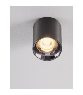 Aneto Surface Mounted Downlight Black Nickel Dark Chrome LED 10W 600lm 3000K-2