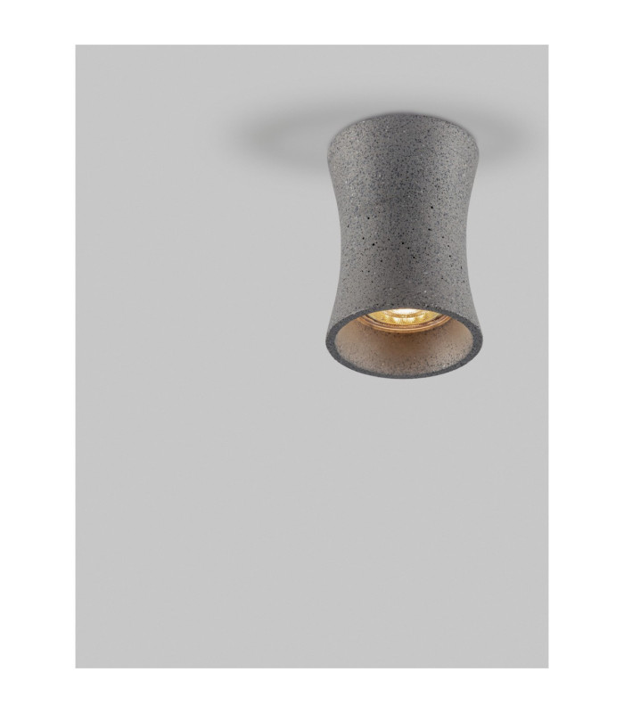 Pelia Surface Mounted Downlight Black GU10 1x10W-5