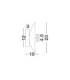 Velina 20cm Integrated LED Wall Lamp White LED 5W 310lm 3000K-11