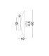 Velina 40cm Integrated LED Wall Lamp White LED 5W 310lm 3000K-11
