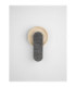 Mavis Integrated LED Wall Lamp Natural Black LED 10W 881lm 3000K-3