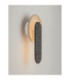 Mavis Integrated LED Wall Lamp Natural Black LED 10W 881lm 3000K-6