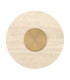 Ember Flush Wall Lamp Brass Gold Natural LED 14W 869lm 3000K-1