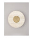 Ember Flush Wall Lamp Brass Gold Natural LED 14W 869lm 3000K-3