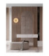 Cerio Flush Wall Lamp Brass Gold Natural LED 4W 93lm 3000K-2