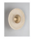 Cerio Flush Wall Lamp Brass Gold Natural LED 4W 93lm 3000K-5