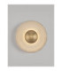 Cerio Flush Wall Lamp Brass Gold Natural LED 4W 93lm 3000K-6