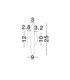 Cerio Flush Wall Lamp Brass Gold Natural LED 4W 93lm 3000K-10