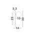 Ovee Round Wall Lamp Natural Opal LED G9 1x5W-9