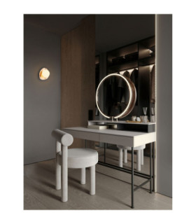 Marg Wall Lamp White Calacatta Milky White E14 1x5W-2