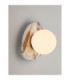 Marg Wall Lamp White Calacatta Milky White E14 1x5W-5
