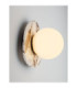 Marg Wall Lamp White Calacatta Milky White E14 1x5W-6