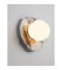 Marg Wall Lamp White Calacatta Milky White E14 1x5W-8
