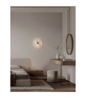 Marbelle Flush Wall Lamp White Bronze LED 9W 538lm 3000K-2