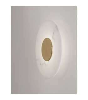 Marzio Flush Wall Lamp Brass Gold LED 8W 514lm 3000K-2