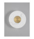 Marzio Flush Wall Lamp Brass Gold LED 8W 514lm 3000K-3