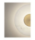 Marzio Flush Wall Lamp Brass Gold LED 8W 514lm 3000K-5