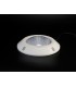 15W, 12V White Trim LED External Light, 120 deg. Beam Angle, RGB, IP68, DRIVER NOT INC., Suitable Controller Required R/G/B/V+ -
