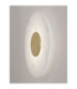 Marzio Flush Wall Lamp Brass Gold LED 10W 718lm 3000K-5