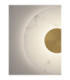 Marzio Flush Wall Lamp Brass Gold LED 10W 718lm 3000K-6