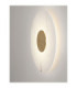 Marzio Flush Wall Lamp Brass Gold LED 14W 1054lm 3000K-2