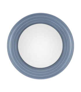 Orbique 22cm Globe Wall Lights Grey Blue Opal LED G9 1x5W IP44-1