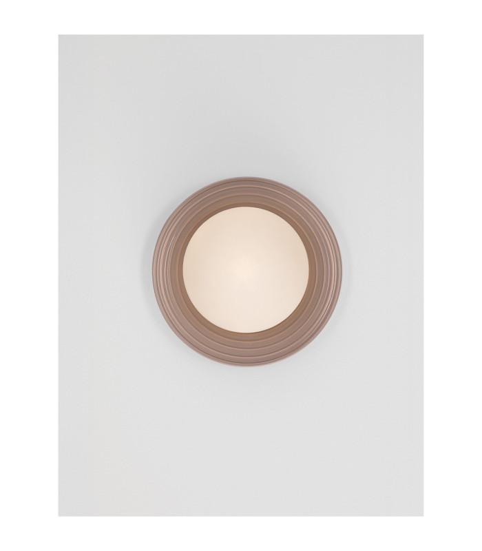 Orbique 22cm Globe Wall Lights Mocha Opal LED G9 1x5W IP44-4