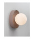 Orbique 22cm Globe Wall Lights Mocha Opal LED G9 1x5W IP44-8