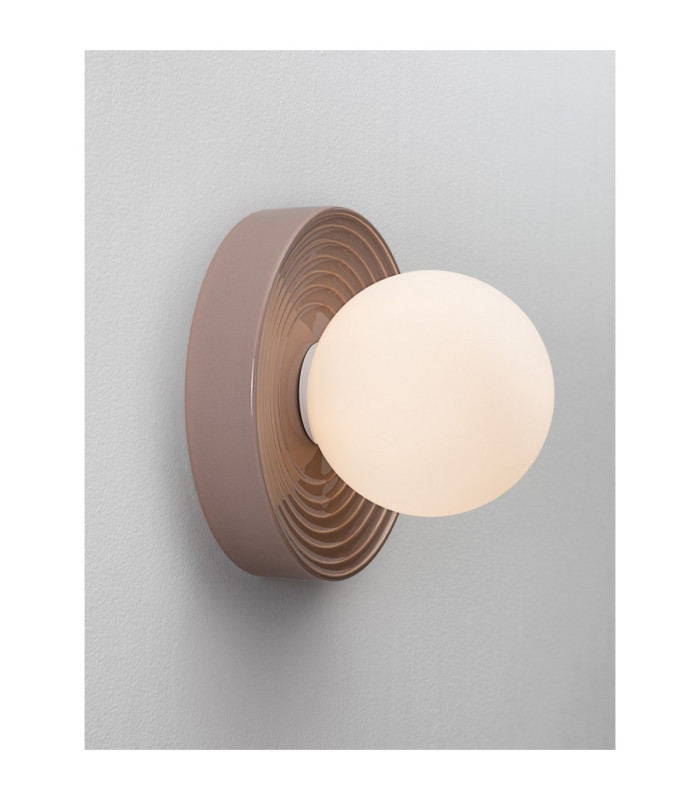 Orbique 22cm Globe Wall Lights Mocha Opal LED G9 1x5W IP44-8