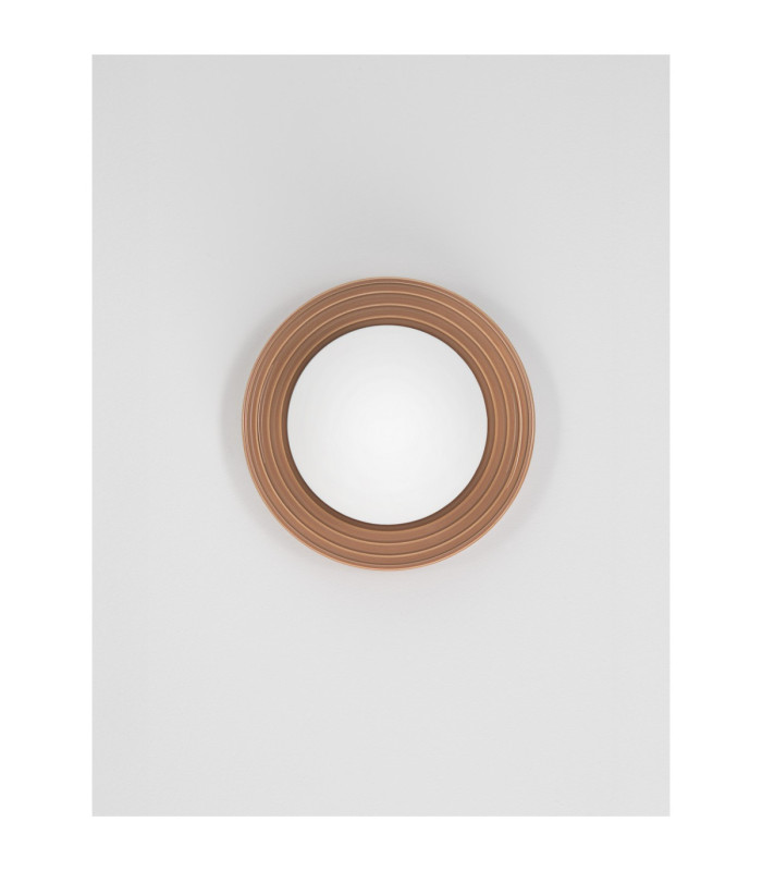 Orbique 22cm Globe Wall Lights Caramel Opal LED G9 1x5W IP44-3