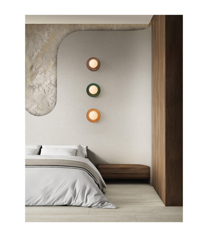 Orbique 16cm Globe Wall Lights Mocha Opal LED G9 1x5W IP44-2