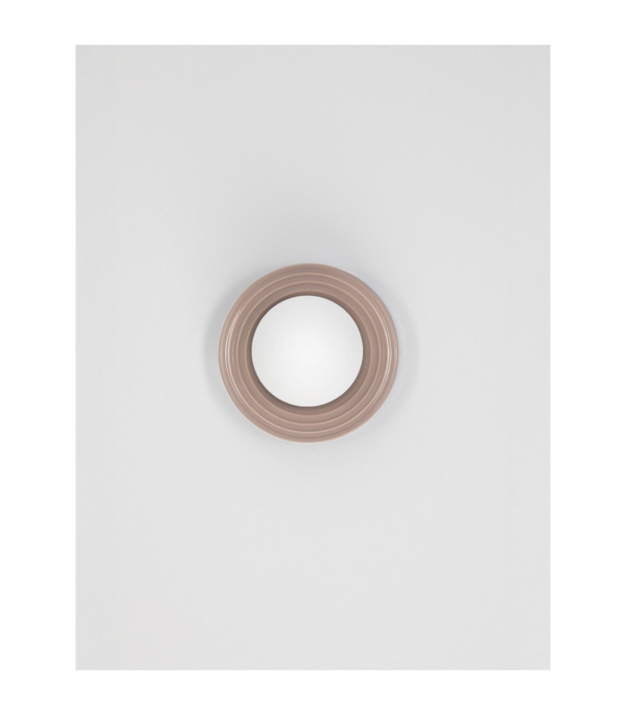 Orbique 16cm Globe Wall Lights Mocha Opal LED G9 1x5W IP44-3