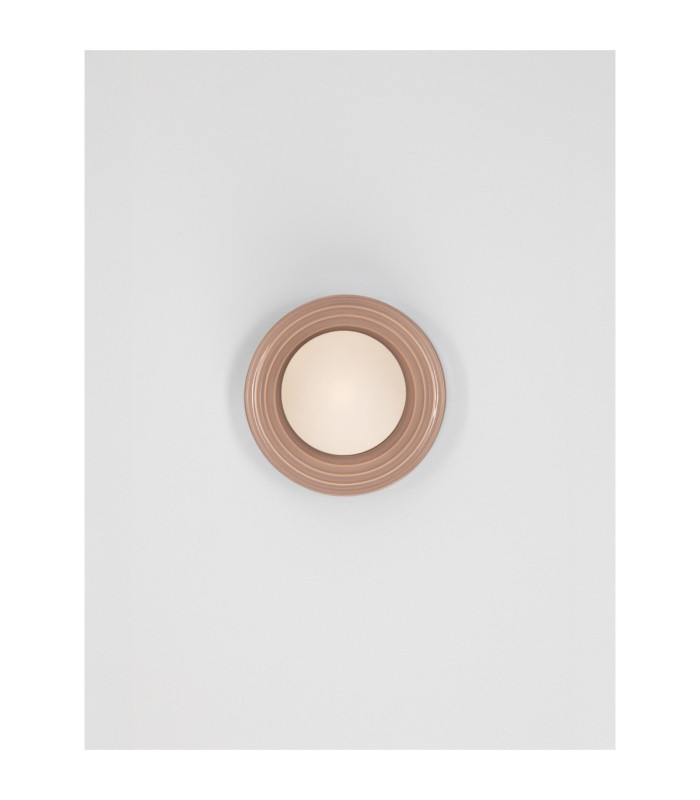 Orbique 16cm Globe Wall Lights Mocha Opal LED G9 1x5W IP44-4