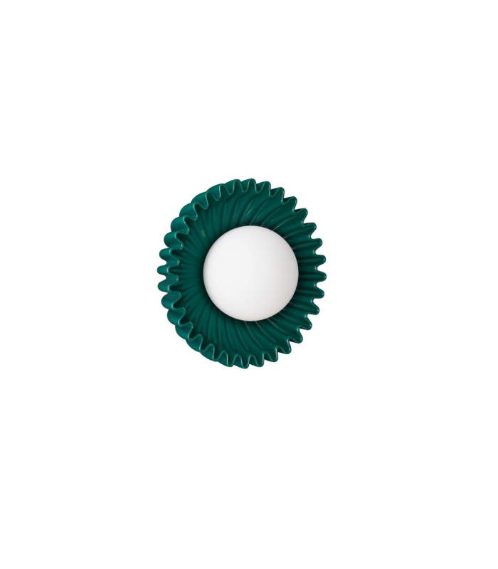 Petel Globe Wall Lights Green Opal LED G9 1x5W-5