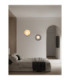 Petel Globe Wall Lights Grey Blue Opal LED G9 1x5W-2
