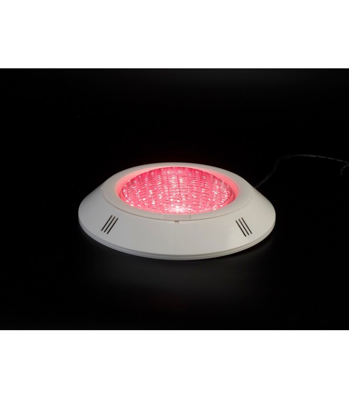15W, 12V White Trim LED External Light, 120 deg. Beam Angle, RGB, IP68, DRIVER NOT INC., Suitable Controller Required R/G/B/V+ -