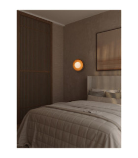 Petel Globe Wall Lights Caramel Opal LED G9 1x5W-2