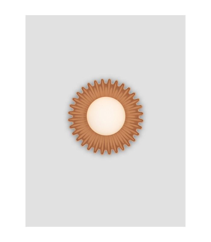 Petel Globe Wall Lights Caramel Opal LED G9 1x5W-4