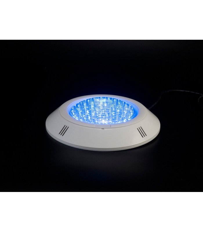 15W, 12V White Trim LED External Light, 120 deg. Beam Angle, RGB, IP68, DRIVER NOT INC., Suitable Controller Required R/G/B/V+ -