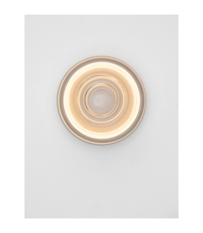 Doris Integrated LED Wall Lamp Sandy White Clear LED 6W 354lm 3000K-4