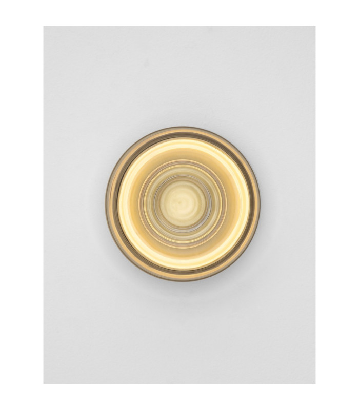 Doris Integrated LED Wall Lamp Gold Clear LED 6W 354lm 3000K-4