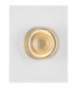 Doris Integrated LED Wall Lamp Gold Clear LED 6W 354lm 3000K-7