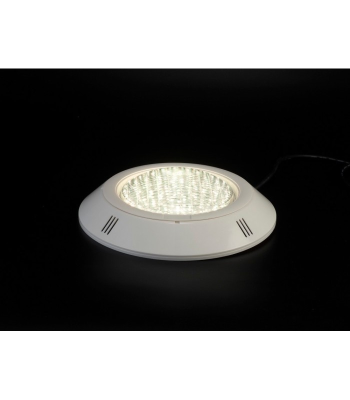 15W, 12V White Trim LED External Light, 120 deg. Beam Angle, RGB, IP68, DRIVER NOT INC., Suitable Controller Required R/G/B/V+ -