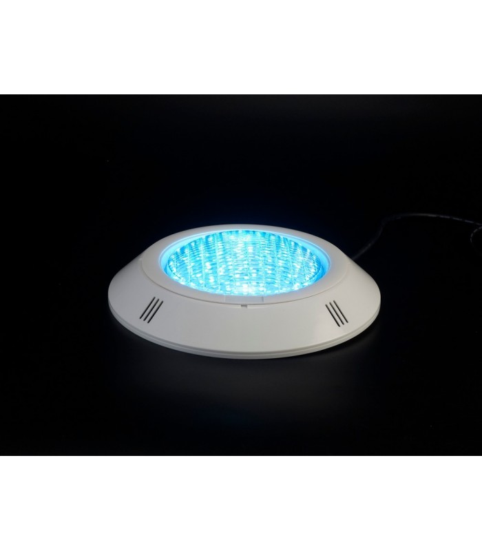 15W, 12V White Trim LED External Light, 120 deg. Beam Angle, RGB, IP68, DRIVER NOT INC., Suitable Controller Required R/G/B/V+ -