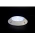 15W, 12V White Trim LED External Light, 120 deg. Beam Angle, RGB, IP68, DRIVER NOT INC., Suitable Controller Required R/G/B/V+ -