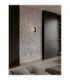 Vetrio Oval Integrated LED Wall Lamp Matt Black Clear LED 6W 203lm 3000K-2